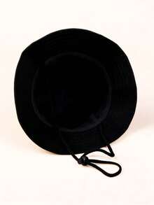 1pc Unisex Baby/Toddler Cartoon Bear Design Sun Hat, Children's Bucket Hat For Spring, Summer, Autumn, Sun Protection & Windproof - 1PC - View 6