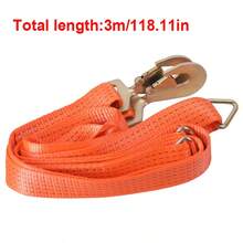 5000kg 5 Tonne Winching Assistance Straps Webbing Winch Brother Strap - A - View 2