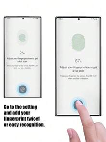2片装曲面钢化玻璃屏幕保护膜，兼容三星Galaxy S21/S22/S23/S23 Ultra/S24 Ultra/S24 FE/S25/S25plus/S25 Ultra/S26/S26plus/S26 Ultra，防刮、防震、防水 - 無色 - 查看 9