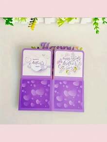 1pc 3D Pop-Up Mother's Day Greeting Card With Envelope - Vibrant Floral Design, Heartfelt Wishes And Creative Gift Suitable For Mothers Or Elderly Women, Mother's Day Gift | Elegant Calligraphy | Laser Cut Details, Mom Birthday Gift - View 8