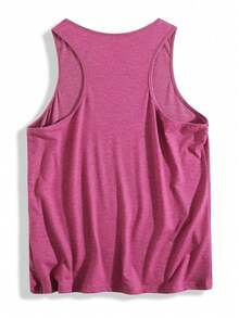 Women's Sleeveless Desert CactI Lightweight Camisole Top With Back Design,Round Neck Summer Blouse For Casual Outfits, Cactus Dresser For All-Season - 玫紅色 - 查看 8
