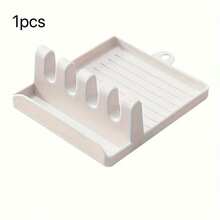 1个多功能硅胶勺/铲架，餐具架，多功能厨房工具收纳架 - 查看 15