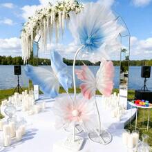 1 bông hoa mẫu đơn/hoa anh túc giả bằng lụa, thích hợp để trang trí đám cưới, trang trí nhà cửa, trang trí phòng, trang trí tiệc, trưng bày cửa sổ cửa hàng và trang trí sân vườn ngoài trời. - Hoa mẫu đơn - nhiều màu - Xem 7