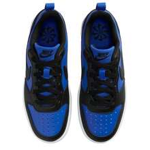 Nike Court Borough Low Recraft Big Kids/Women's Casual Shoes DV5456-123 | Everyday Versatile, Comfortable Fit - 黑藍色 - 查看 5