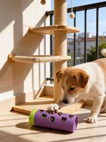 1个宠物喂食器，宠物益智喂食器玩具，狗狗益智玩具，猫狗捉迷藏喂食器，猫狗食物托盘，宠物训练玩具 - 彩色 - 查看 5