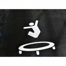 Trampolín Brincolin Infantil 1.4m com Red - Blanco - Ver 6