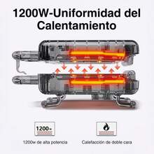 Maquina para Hacer Donas, Mini Donut Maker para 16 Mini Donuts, Fácil de Usar y Limpiar, Doble Cara Antiadherente, 1200W Alta Potencia, para Desayunar, Aperitivos, Postres y Reuniones Familiares - Tipo de Enchufe A USA (110-127V) - Ver 8