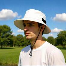 Outfly Breathable Bucket Hat, Quick-Dry Fabric, Adjustable Design, Suitable For Outdoor Sports, Travel, Fishing, Daily And Leisure - Multicolor - View 11