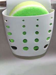 1个厨房水槽海绵沥水袋，单包装，厨房和家用收纳架 - 彩色 - 查看 6