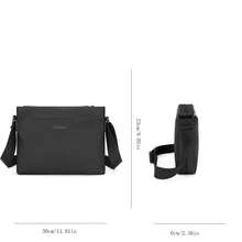 Multi-Layer Casual Versatile Multi-Pocket Portable Shoulder Bag For Men - Grey - View 6