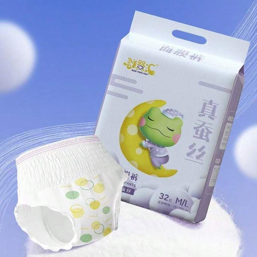 32pcs Women's Overnight Leak-Proof Underwear, High Waist Breathable Cotton Soft Postpartum Pants, Suitable For Heavy Flow - View 1