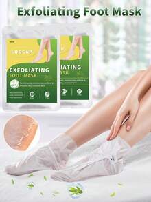 5对装足部去角质面膜，去除老茧和死皮，足部护理，滋养去角质面膜，足部护理必备，令双脚柔软光滑 - 男女通用 - 查看 8