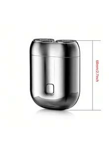 Portable Electric Shaver With Floating Head System And Washable Blades - Fast Charging Type-C, Long Battery Life, One-Button Start - Suitable For Travel, Business, And Grooming Anytime, Anywhere. - Multicolor - View 3