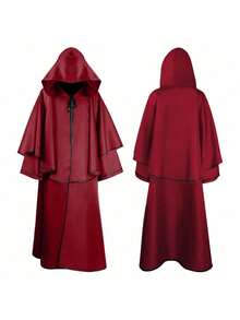 Robe longue et cape - rouges