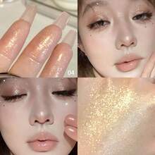 烟熏单色闪亮眼影，高光珠光闪粉，打造光泽感妆容 - 彩色 - 查看 10