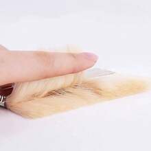 Soft Bristle Paint Brush, Wool Brush For Industrial Latex Paint, Barbecue Cleaning Tool, Non-Shedding Small Brush - Wood Color - View 4