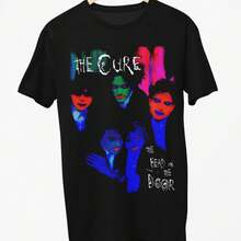 The Cure - The Head On The Door Poster T-Shirt - Black - View 1