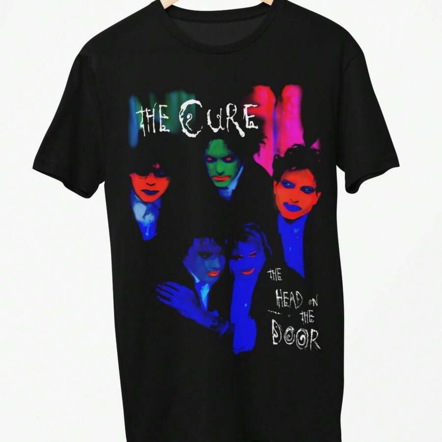 The Cure - The Head On The Door Poster T-Shirt - Black - View 1