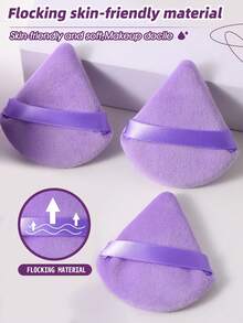 21件套化妆工具套装，包含：18支化妆刷套装+3个三角粉扑，一应俱全，新手友好 | 方便旅行携带，送礼佳品 | 新手/女性的完美之选 - 彩色 - 查看 7