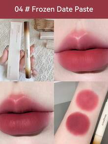 Bộ 1 son kem lì Velvet Matte, son môi tạo hiệu ứng lì, giúp tạo nên đôi môi mịn màng như nhung, thích hợp làm quà tặng cho phụ nữ, bạn gái hoặc người thân. - Nhiều màu - Xem 12