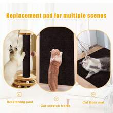 Cat Scratch Furniture Protector Automatic Adhesive 3-In-1 Protective Sofa Leather Furniture Pad Replacement Cat Tree Stand DIY Pet Scratch Protector - 40*300cm - View 12