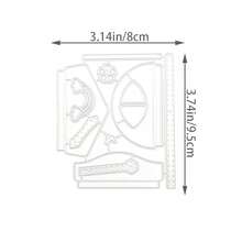 Metal Cutting Dies, Women's Handbag Embossing Mold Template, Suitable For DIY Scrapbooking, Albums, Paper Card Making, As Well As Art Paper Cutting And Embossed Card Making. - Silver-white - View 3