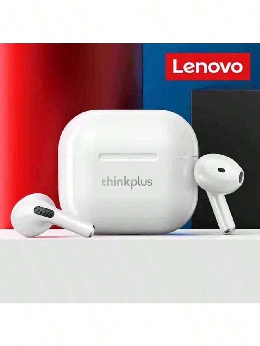 Lenovo Thinkplus LP40 Wireless Bluetooth 5.0 Active Noise Cancelling Sports Earphones (China Version) - White - View 1