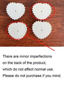 1/10pcs Pearl Heart Cabochons – Rose Gold Rhinestone Heart Appliques DIY - Diamond-studded Version - View 7