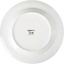 Porcelain Dinnerware Set, Microwave And Dishwasher , Service For 6, 18-Piece, Plates, Bowls, White - White - View 4