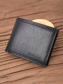 New Men's Wallet With 8 Card Slots, High-End Bifold Wallet, Short Style PU Leather Card Case, Travel ID Holder, Card Holder, Men's Wallet, Ticket Holder - Multicolor - View 8