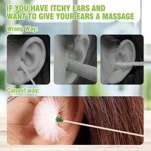 Ear Cleaner Ear Pick Ear Spoon Kit - 4pcs Cute Design Beginners, Gentle Ear Wax Remover Tools, Multi - Use Lightweight Set Home/Travel - Initial - View 2