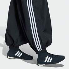 Adidas Originals 女士 BALLOON TP 休闲百搭日常运动梭织裤 KY5052 - 黑色 - 查看 4