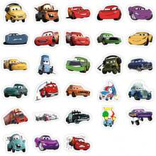 Disney 58張汽車貼紙、汽車貼紙、汽車貼紙、汽車派對禮物、汽車卡通貼紙、防水貼紙、貼紙，可用於書籍、日記、手機殼、筆記型電腦、平板電腦、水瓶，適合作為節日、生日禮物或獎勵貼紙、禮物裝飾 - 彩色 - 查看 8