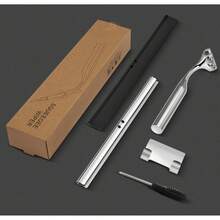 Stainless Steel Glass Wiper Durable Squeegee Shower Cleaner Doors Bathroom Windows - Multicolor - View 12