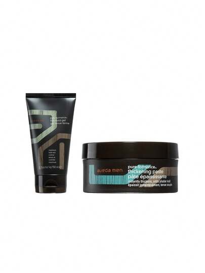  [Bundle] Men Aveda Pure Formance Thickening Paste 75ml + Pure-Formance Firm Hold Gel 150 Ml