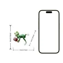 Realistic Animal Resin Decor - Funny Drinking Frog Planter Holder, Suitable For Garden, Balcony, Succulent Plant Decoration - A - View 7