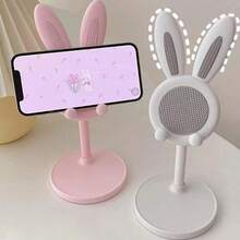 Giá đỡ điện thoại hình thỏ dễ thương có thể điều chỉnh, tương thích với mọi loại điện thoại, phụ kiện trang trí bàn làm việc, giá đỡ điện thoại có thể điều chỉnh góc độ và chiều cao. - A - Xem 2