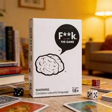 F**K The Game Party Board Game, Social Gathering Card Game - Multicolor - View 8
