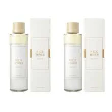 EELHOE Rice Toner Facial Skincare Moisturizing Smoothing Radiant Brightening Shrink Pores Refine Skin Texture Oil Control Sensitive Skin Care Toner - Rice - View 11