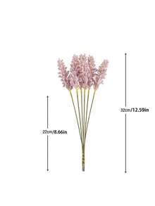 6pcs Artificial Foam Wheat Ears, Fake Wheat And Barley Bundles - Durable Faux Plants, Suitable For Home Decor, Garden, Wedding Party Decoration, Birthday Gifts, DIY Crafts And Romantic Arrangement - Perfect Choice For Seasonal Decoration - Multicolor - View 3