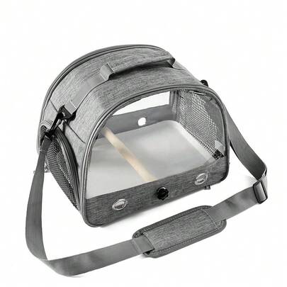 Portable Bird Carrier Cage, Oxford Cloth Monk Parakeet Carrier, Outdoor Birdcage For Small Pet Birds