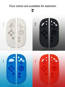 2pcs/Set Silicone Grip Sleeve + 6pcs Joystick Caps For Nintendo Switch 2 (2025), Anti-Drop, Anti-Slip, Anti-Scratch, Sweat-Proof, Enhanced Gaming Experience - View 7