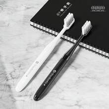 6pcs Adult Soft Bristle Toothbrushes, Curved U-Shaped Head, Suitable For Braces & Sensitive Teeth Daily Care - Multicolor - View 3