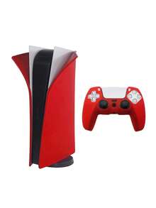 2pcs 5 Digital Edition Console Silicone Protective Case + 1pc Controller Game Protective Cover Set, Anti-Drop, Dust-Proof, Waterproof, Scratch-Resistant, Enhance Gaming Experience - View 13