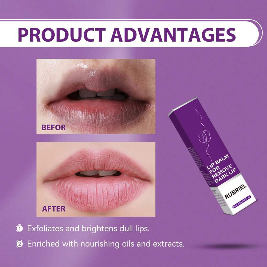 1pc Advanced Moisturizing Lip Balm - Lip Line Filler & Smoothing Essence For Glass Lips, Nourishing Daily Care For Soft & Radiant Glow - 1pc - View 1