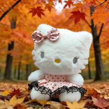 SANRIO 儿童毛绒玩具、睡眠枕头、生日礼物、纪念品、情人节礼物、适合亲子互动的毛绒玩具 - 粉色 - 查看 3