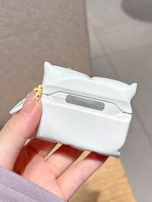 1个白色枕套，兼容Apple Pro 2/3/4保护套，兼容Apple蓝牙耳机第二/三/四代 - 白色 - 查看 4