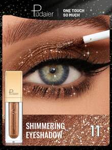 Pudaier 1块金属闪光眼影，防水防晕染持久显色，质地顺滑，超高显色度，是音乐派对和节日礼物的理想之选。 - 11 - 查看 1