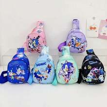 Breathable Lightweight One Shoulder Sling Bag, Large Capacity Bicycle Chest Bag, Multi-Layer Unisex Chest Pack, Minimalist Casual Travel Crossbody Bag For Women, Functional Printed Sling Bag - Multicolor - View 8