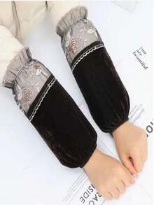 1 对天鹅绒保护套，长款防护套，适用于家庭和办公室，防污 - A - 查看 4